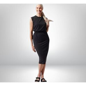 Athleta Santorini Cinch Midi Dress (M)